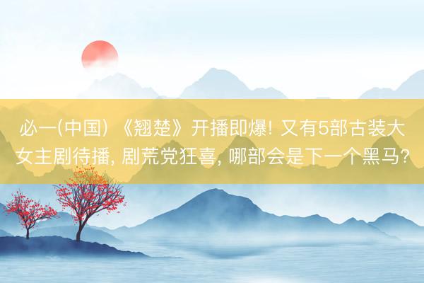 必一(中国) 《翘楚》开播即爆! 又有5部古装大女主剧待播， 剧荒党狂喜， 哪部会是下一个黑马?